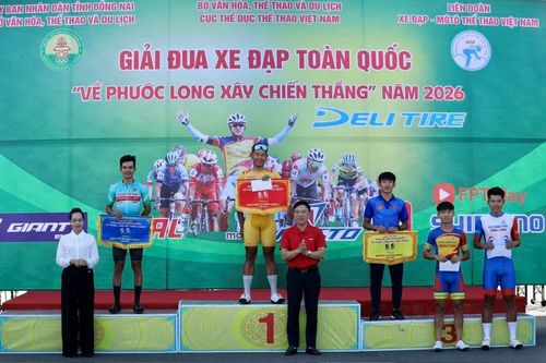 Khởi tranh Giải xe đạp toàn quốc 'Về Phước Long xây chiến thắng' 2026