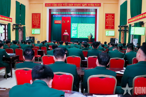 Bộ đội Biên phòng tập huấn cán bộ năm 2026
