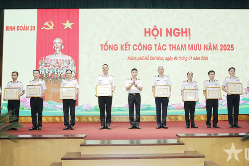 Binh đoàn 20: Tổng kết công tác Tham mưu năm 2025