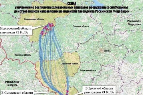 Nga tung sơ đồ mật vụ Ukraine tấn công dinh thự Tổng thống Putin
