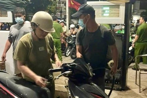 Tạm ứng từ kho dự trữ, Phú Quý đã có xăng trở lại