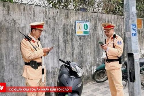 Vừa trộm xe máy, gặp ngay CSGT đến kiểm tra