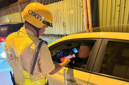TPHCM xử lý hơn 4.000 vi phạm nồng độ cồn dịp Tết Dương lịch