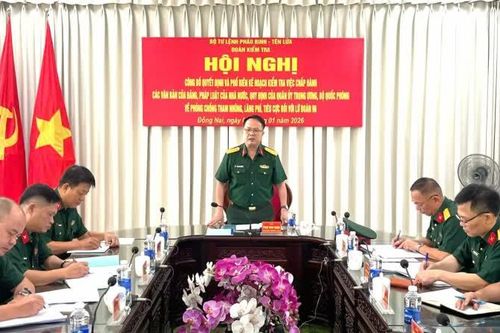 Bộ Tư lệnh Pháo binh - Tên lửa kiểm tra tại Lữ đoàn 96