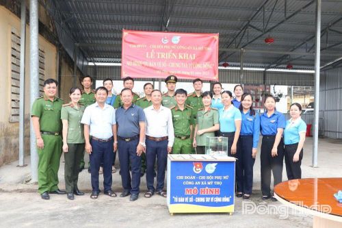 Xã Mỹ Thọ: Ra mắt mô hình 'Tủ bán vé số - Chung tay vì cộng đồng'