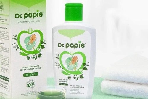 Thu hồi trên toàn quốc lô Nước tắm gội thảo dược Dr. Papie do vi phạm chỉ tiêu giới hạn vi sinh vật
