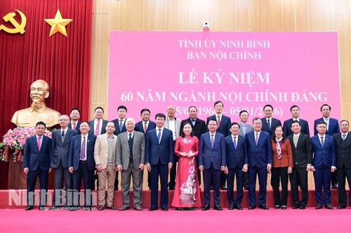 Kỷ niệm 60 năm Ngày truyền thống ngành Nội chính Đảng
