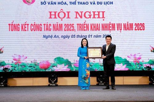 Ngành Văn hóa, Thể thao và Du lịch Nghệ An tổng kết công tác năm 2025, triển khai nhiệm vụ năm 2026