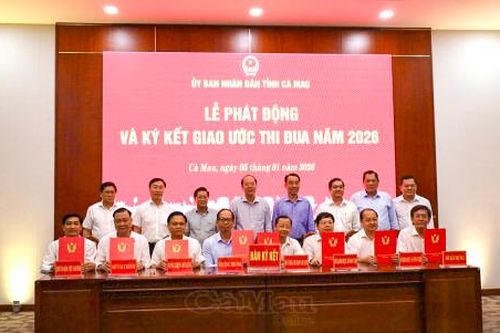 Năm 2026, Cà Mau phấn đấu tăng trưởng 10%