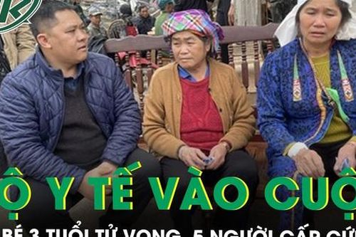 Bộ Y tế yêu cầu làm rõ vụ bé 3 tuổi tử vong, 5 người cấp cứu khi ăn trái cây, sữa chua