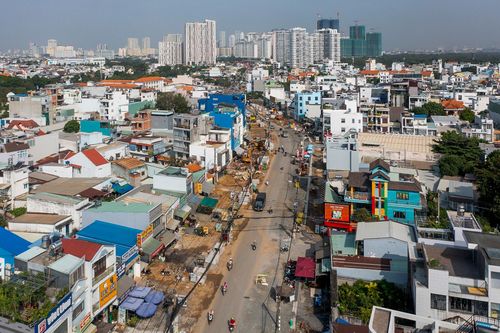 Đường 2.000 tỷ ở khu đông TP.HCM sau 9 tháng thi công mở rộng