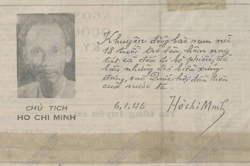 Tổng Tuyển cử 1946 với việc xây dựng Nhà nước Việt Nam hợp hiến
