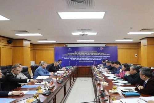 Viện Hàn lâm Khoa học và Công nghệ Việt Nam hợp tác phát triển công nghệ chiến lược