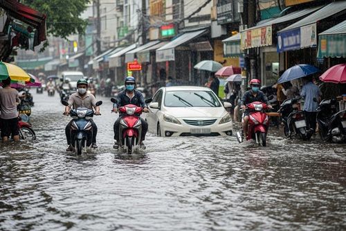 Xử lý xe bị bó phanh sau khi ngập nước