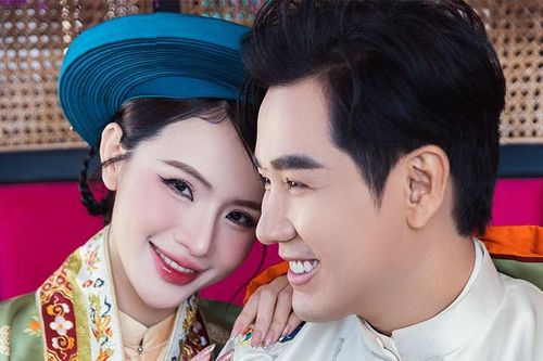 Cách nhau 14 tuổi, MC Nguyên Khang và hoa hậu Ngọc Quỳnh đẹp đôi