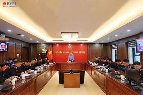 Hội nghị đánh giá kết quả xây dựng nền tảng Quản lý án hình sự trong ngành Kiểm sát nhân dân