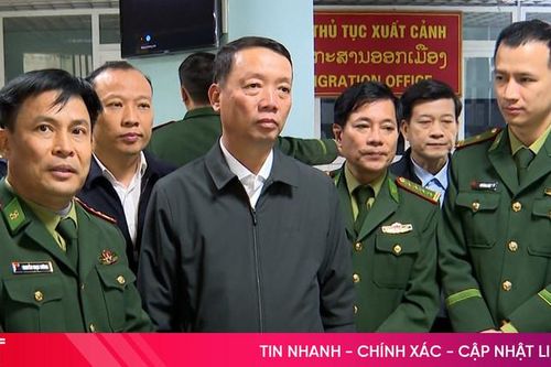 Chủ tịch UBND tỉnh kiểm tra hoạt động sản xuất, đầu tư tại khu vực Cửa khẩu quốc tế Cầu Treo