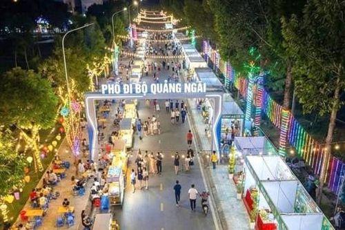 Quảng Ngãi: Xin chủ trương để 'Phố đêm sông Trà' đi vào hoạt động