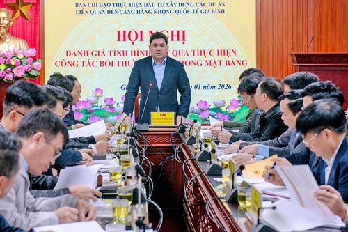 Tháo gỡ vướng mắc, đẩy nhanh tiến độ dự án Cảng hàng không quốc tế Gia Bình