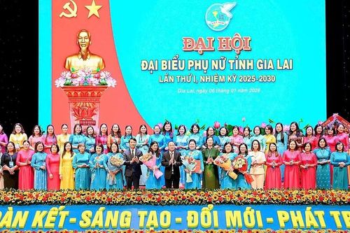 Bà Lê Thị Ngọc Lam giữ chức Chủ tịch Hội Liên hiệp Phụ nữ tỉnh Gia Lai