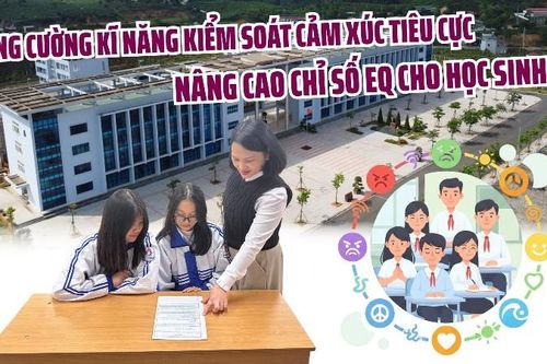 Tăng cường kĩ năng kiểm soát cảm xúc tiêu cực, nâng cao chỉ số EQ cho học sinh