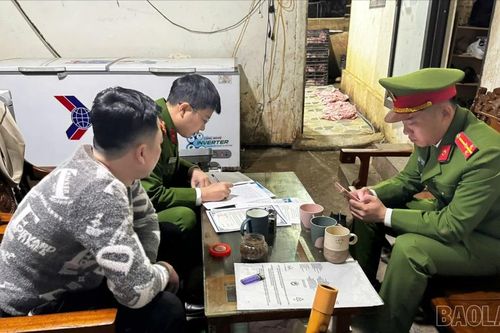 Công an phường Trung Tâm xử phạt 1 trường hợp vi phạm hành chính trong lĩnh vực thú y