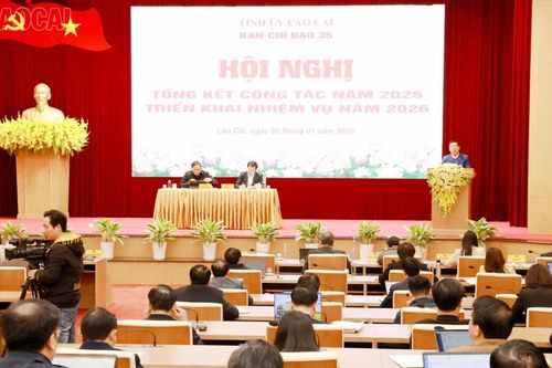 Ban Chỉ đạo 35 Tỉnh ủy triển khai nhiệm vụ năm 2026