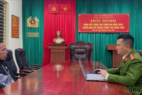 Công an xã Bản Lầu bắt giữ đối tượng trộm cắp tài sản lẩn trốn gần 400 km
