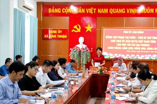 Phó Bí thư Tỉnh ủy Lâm Đồng Phạm Thị Phúc: Thực hiện nghị quyết phải rõ người, rõ việc, rõ tiến độ