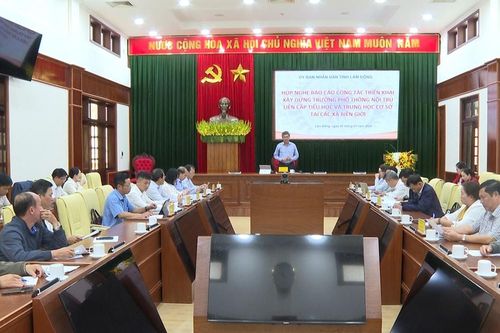 Lâm Đồng khẩn trương hoàn thiện thủ tục, sớm khởi công các trường nội trú vùng biên