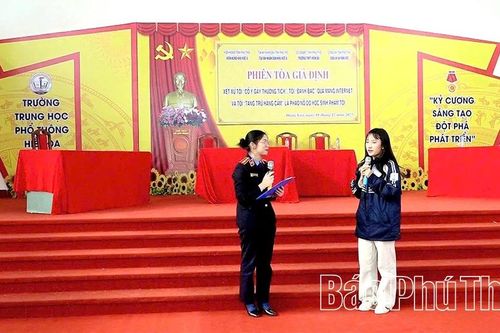 Nâng cao nhận thức pháp luật cho thanh, thiếu niên