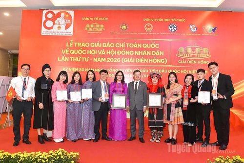 Dấu ấn báo chí Tuyên Quang qua Giải Diên Hồng