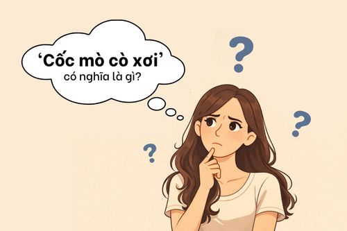 'Cốc mò cò xơi' có nghĩa là gì?