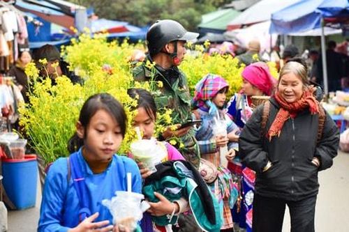 Chợ phiên Bắc Hà đầu năm