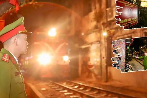 Chấn chỉnh hoạt động tại phố đường tàu Khâm Thiên sau clip du khách catwalk trên đường ray