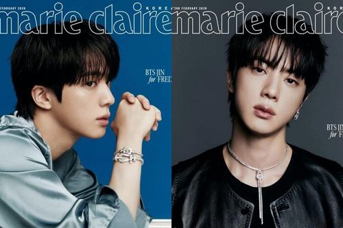 Sau V và Jung Kook, Jin BTS xuất hiện trên bìa Marie Claire Hàn với 7 phiên bản