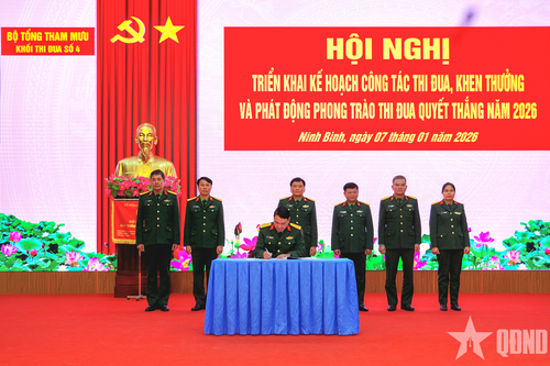 Khối thi đua số 4, Bộ Tổng Tham mưu tập trung '6 rõ' trong thi đua