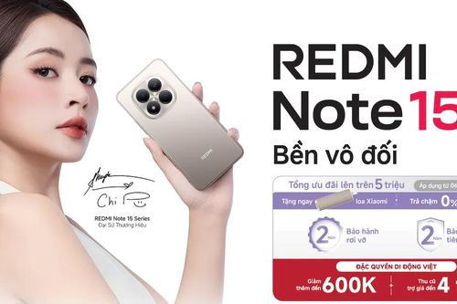 Sở hữu Redmi Note 15 series tại Di Động Việt với loạt ưu đãi