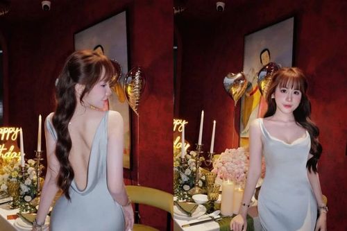 'Hot girl bi-a' Lê Tuyết Anh diện váy lụa bó sát khoe lưng trần miễn chê