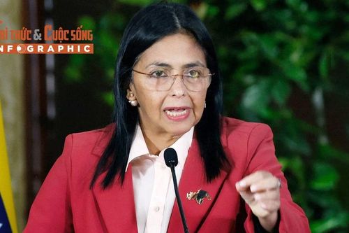 [INFOGRAPHIC] Điều ít biết về Tổng thống lâm thời Venezuela Delcy Rodriguez