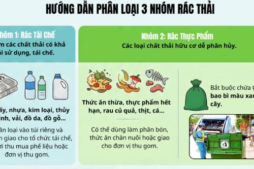 Không phân loại rác, có thể bị từ chối thu gom từ 8/1: Người dân Hà Nội cần lưu ý gì?