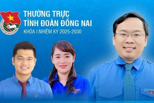 Thường trực Tỉnh Đoàn Đồng Nai khóa I, nhiệm kỳ 2025-2030