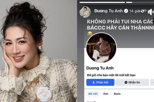 Á hậu Dương Tú Anh lên tiếng cảnh báo về tài khoản Facebook giả mạo hình ảnh cá nhân
