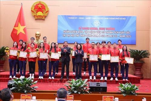 Hà Nội: Khen thưởng các thành tích xuất sắc tại SEA Games 33