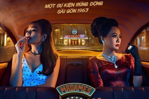 Hồng Ánh và Thanh Hằng 'đối đầu' trong poster phim 'Madames Thanh Sắc'