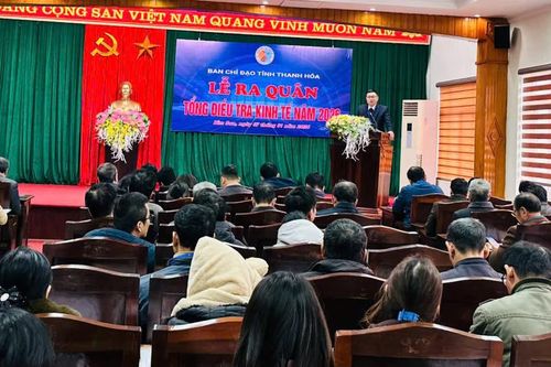 Thanh Hóa ra quân tổng điều tra kinh tế năm 2026