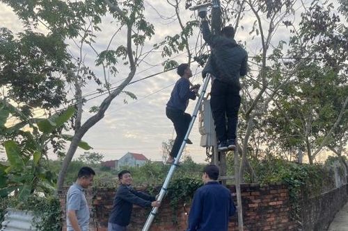 Mô hình camera an ninh - sáng kiến ở xóm Nội Cả