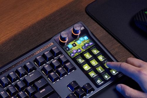 Bàn phím cơ Corsair Galleon 100 SD tích hợp Stream Deck và màn hình phụ giá 350 USD