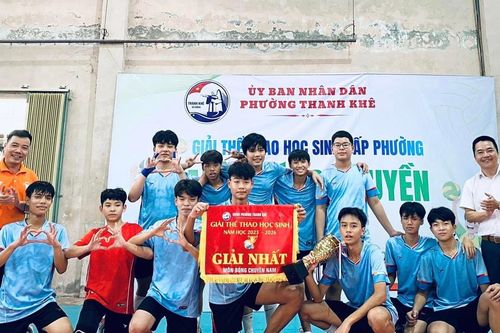 Sôi nổi Giải thể thao học sinh phường Thanh Khê