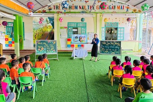 Lan tỏa sáng tạo công nghệ số trong dạy học mầm non